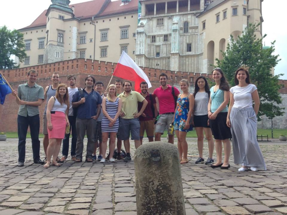 Students visit Wawel Castle